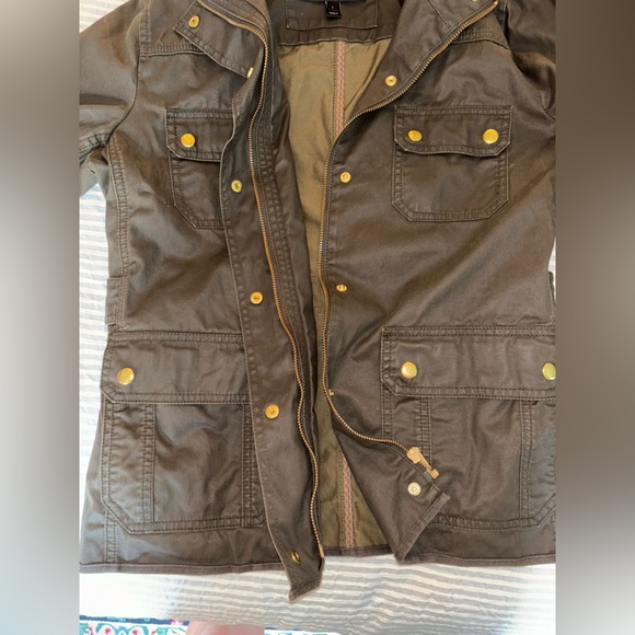 J.Crew Olive Green Field Jacket - Picture 3 of 4